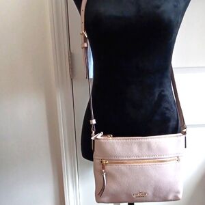 Kate Spade Elegant Nude Crossbody Bag
